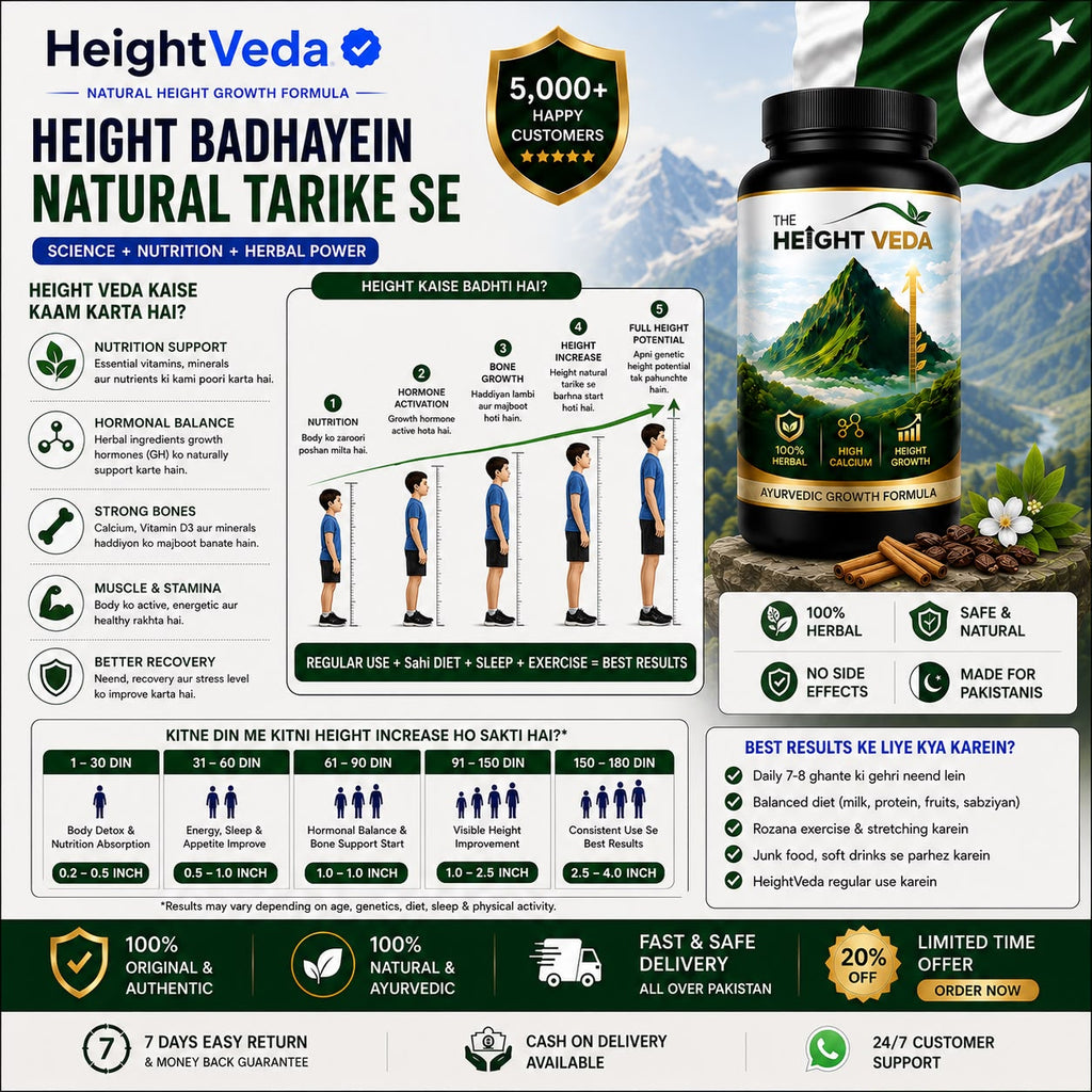 HEIGHT VEDA SUPREME  HEIGHT GROWTH FORMULA